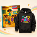The Magic Mirror of Hair Book + I Am the Magic Toddler Hoodie Bundle
